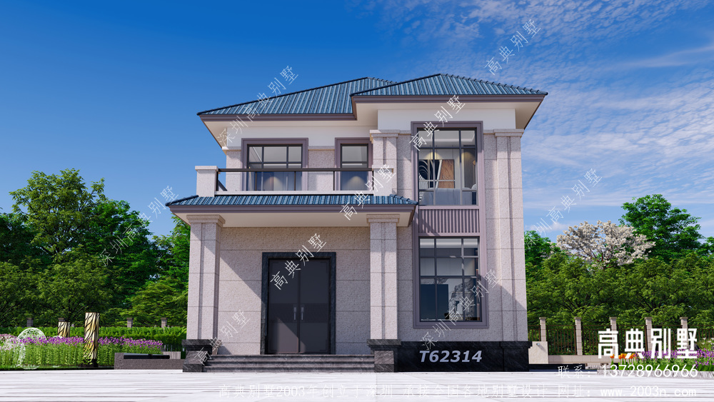 自建房经典款欧式农村自建房全套施工图纸