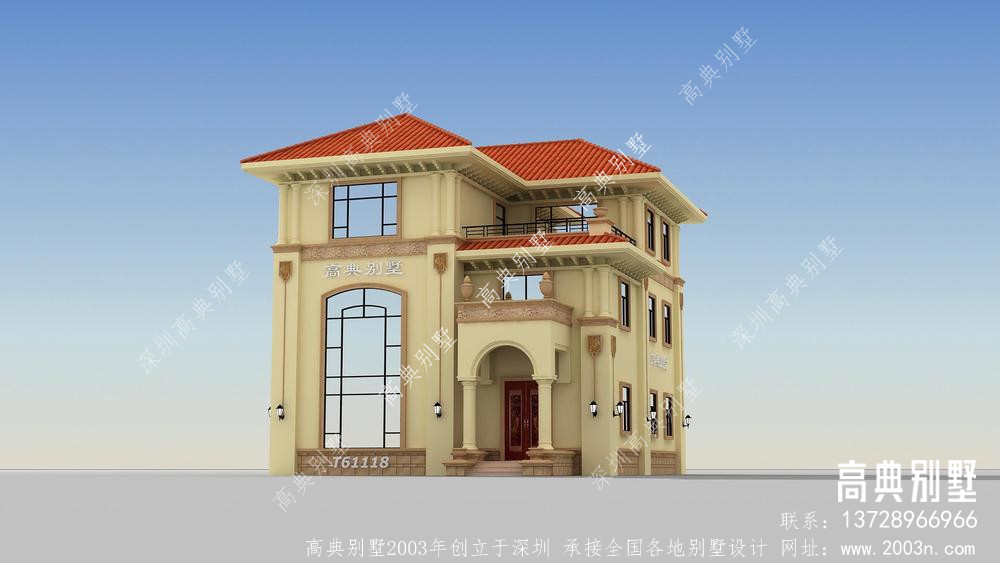 美观大方简单实用的小型农村别墅