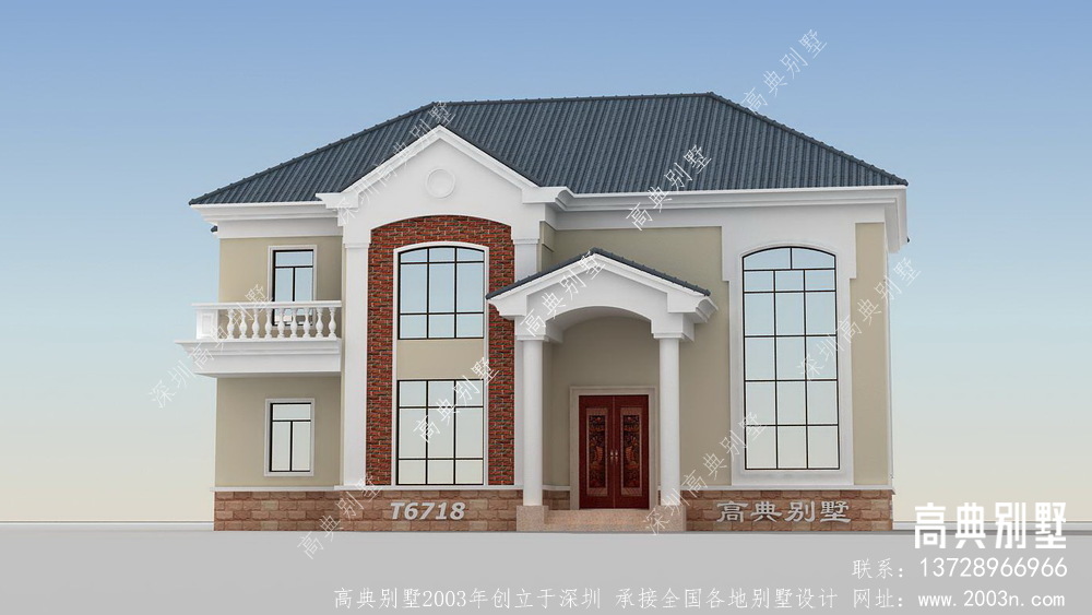 建一栋欧式风格别墅，过多姿多彩乡村生活