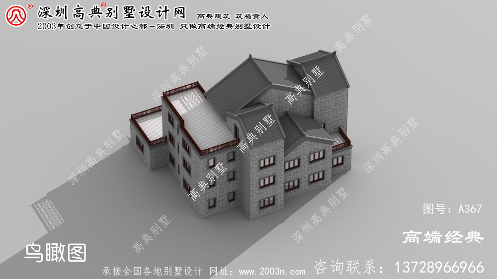 北仑区大气又时尚的新中式院子别墅