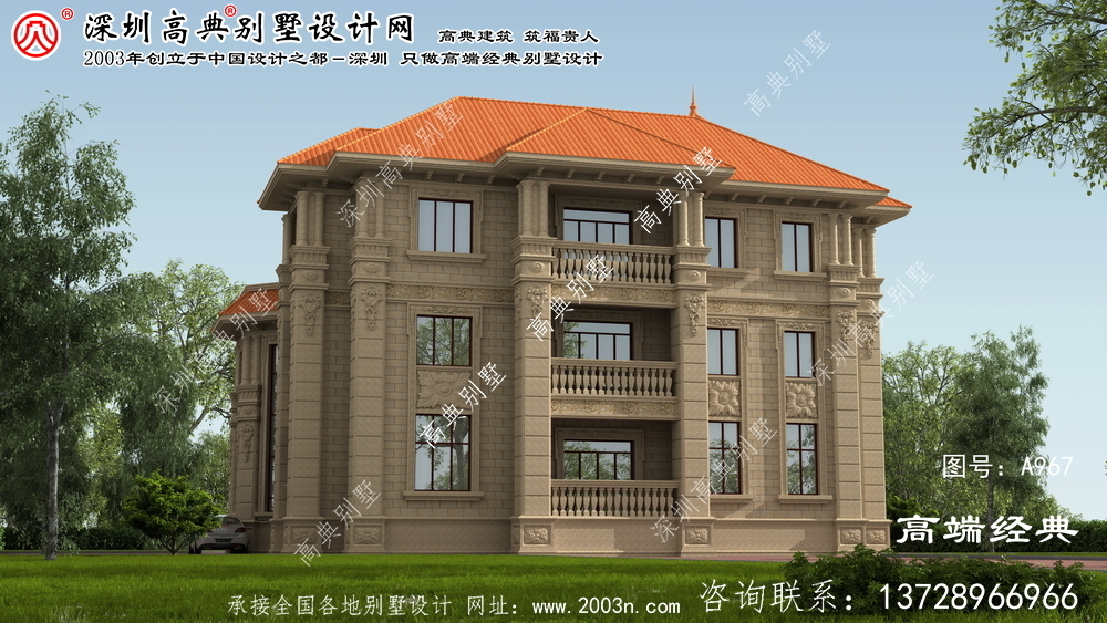 黄石市别墅设计的平面图
