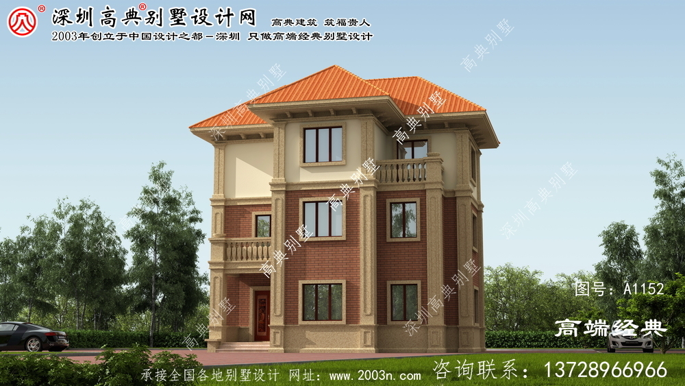 湘潭市农村别墅图纸