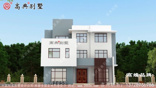 农村建房三层外观优雅 ，内部结构合理