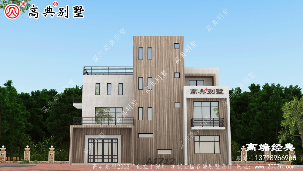 农村房屋设计图别墅设计图纸简约大气百看不厌。