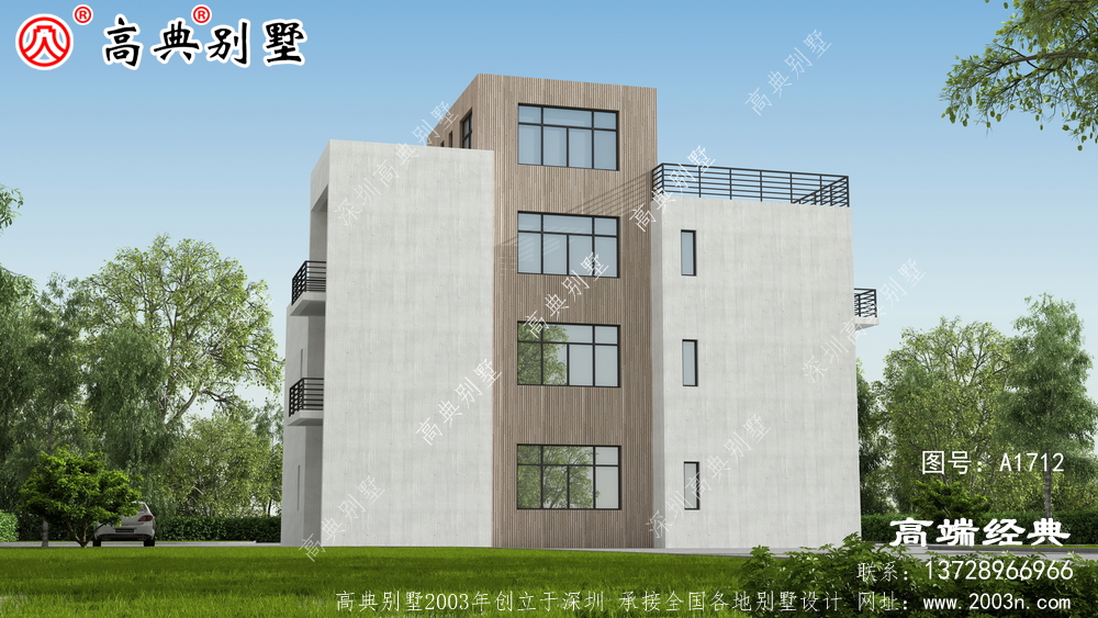 农村房屋设计图别墅设计图纸简约大气百看不厌。
