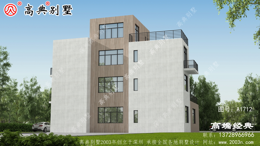 农村房屋设计图别墅设计图纸简约大气百看不厌。