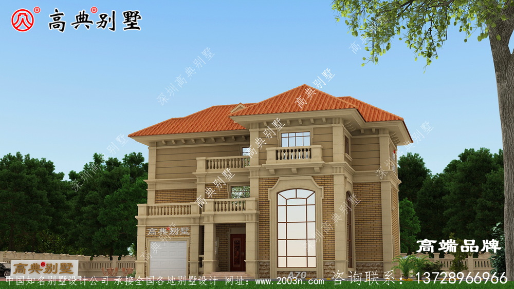 最新农村建房子设计图门亭设计精致