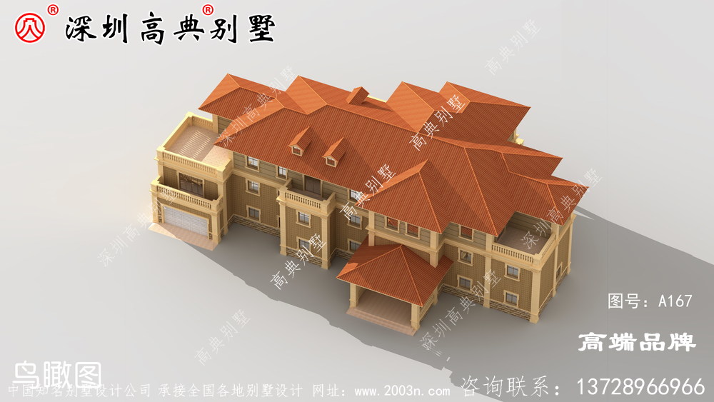 2021年新款三层别墅设计图纸，功能齐全，让农村房屋变的不在普通