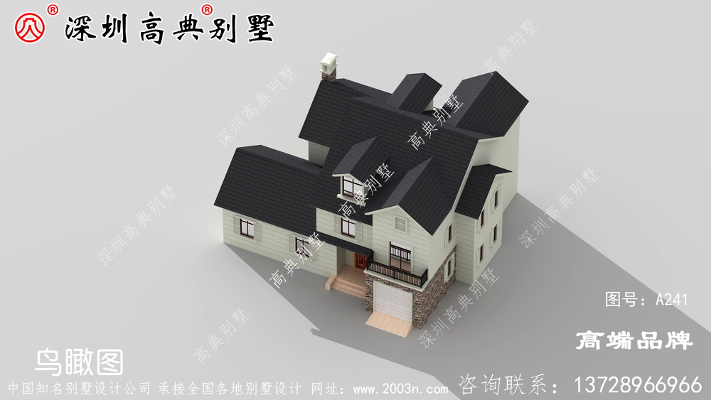 现代风别墅设计图，精美实用，造型惊艳一级棒