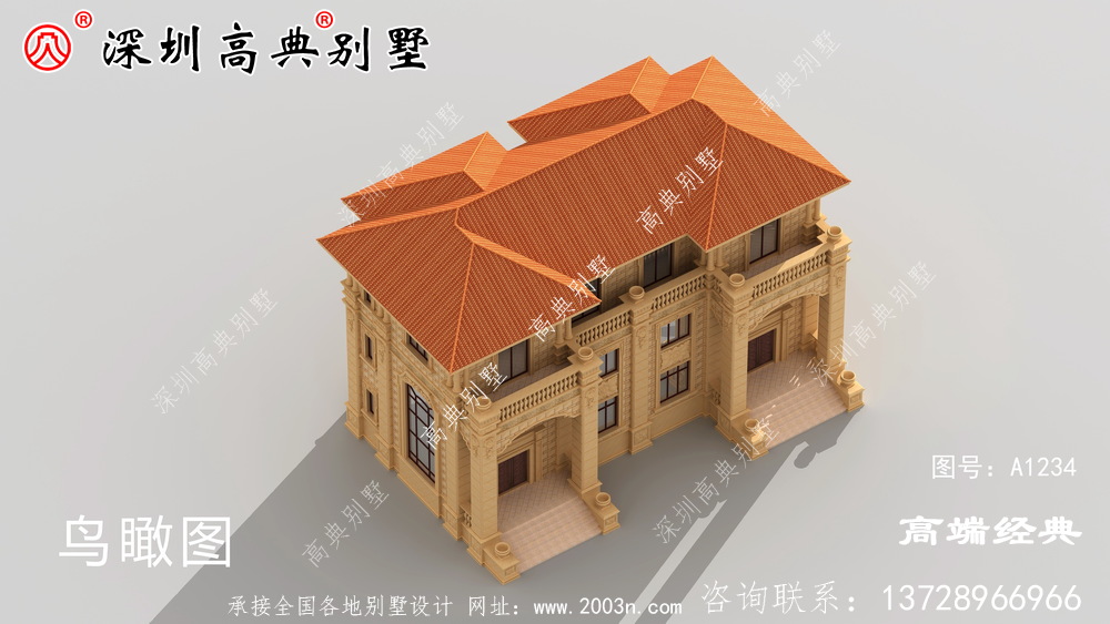 乡下欧式房屋设计图，建房首选