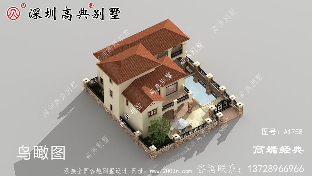 新农村自建房设计图及效果图，外观典雅，内部布局经典实用。