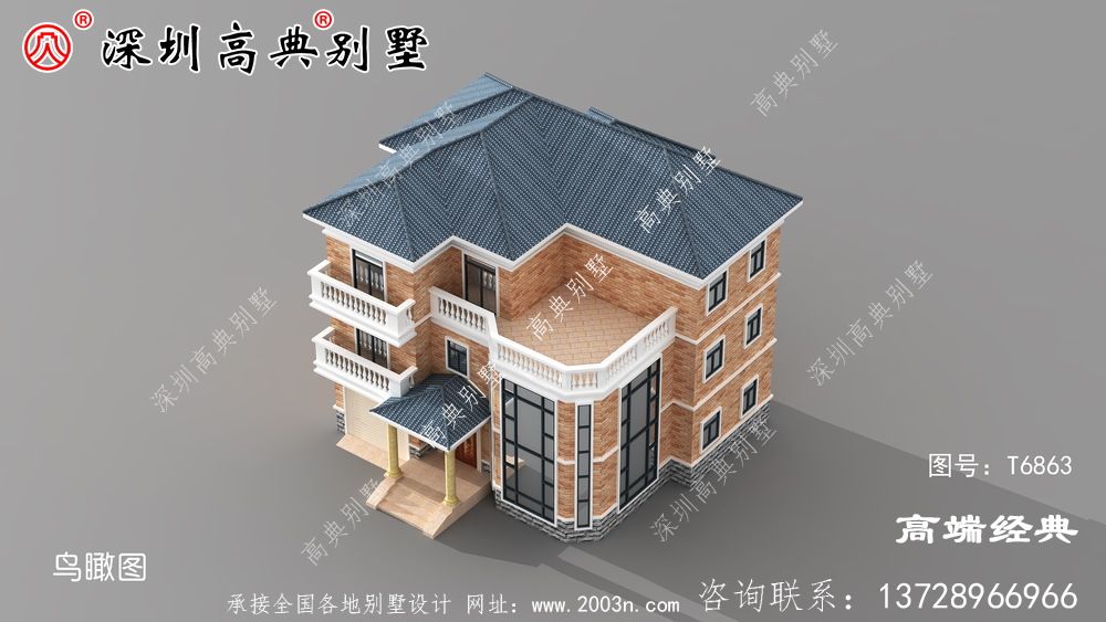 新款自建房户型图，简单实用，回乡建房的佳选