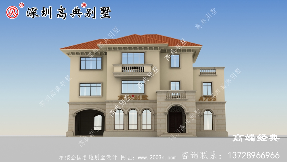 三层复式别墅布局图，农村经典布局，全家老小都喜欢。