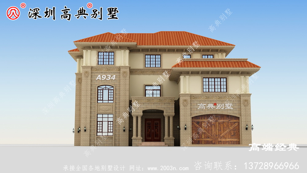 乡下三层最简单的小楼，大户型设计图，太心动了！