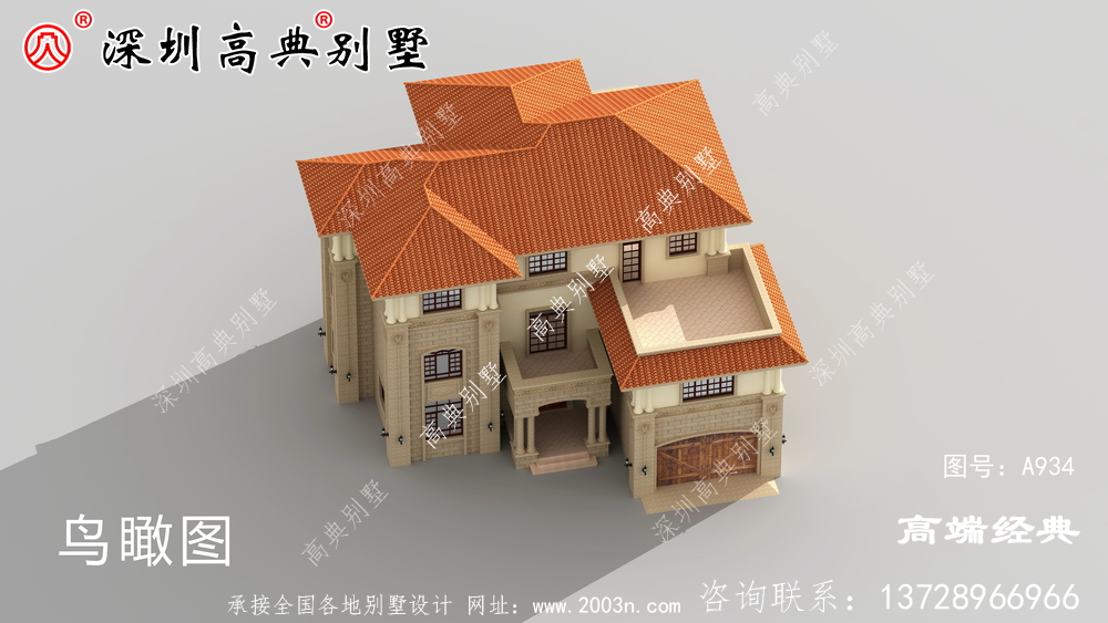 乡下三层最简单的小楼，大户型设计图，太心动了！