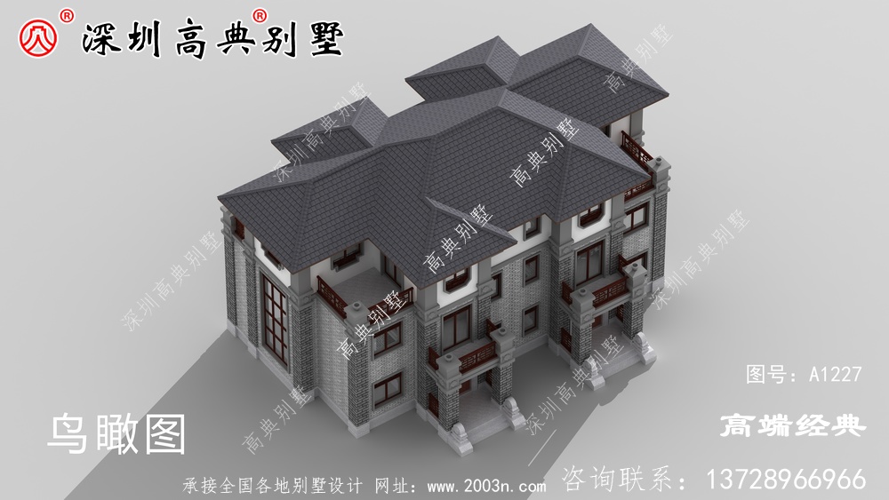 乡村三层楼的设计图，盖房子是大事，不能马虎。