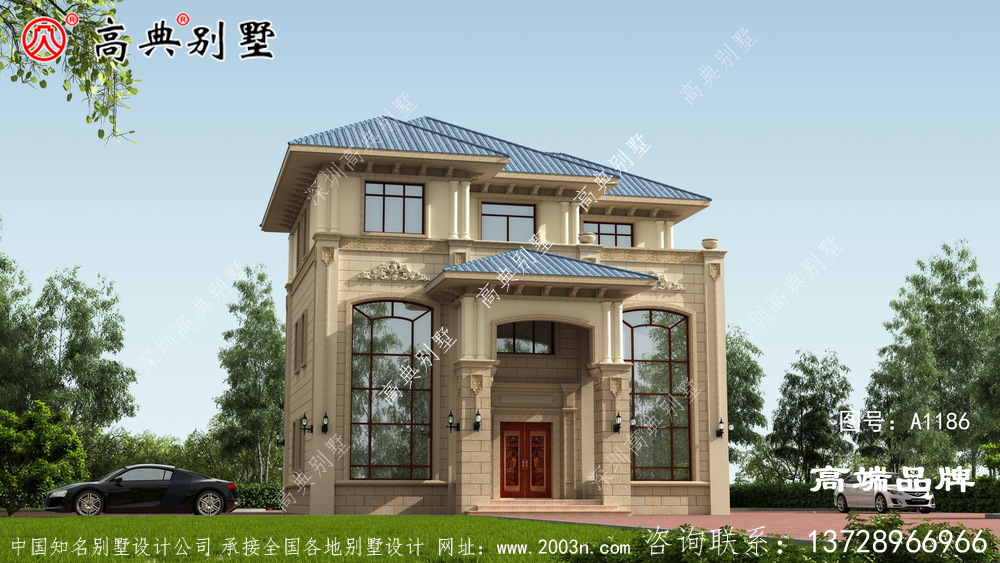 双复式三层户型别墅对人口增加的家庭有更多的灵活性