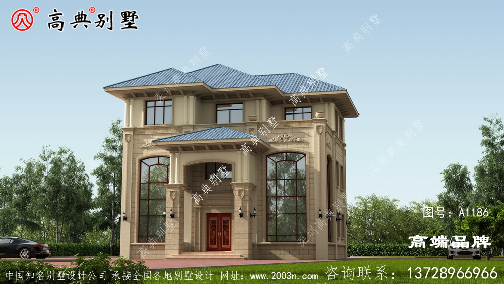 双复式三层户型别墅对人口增加的家庭有更多的灵活性