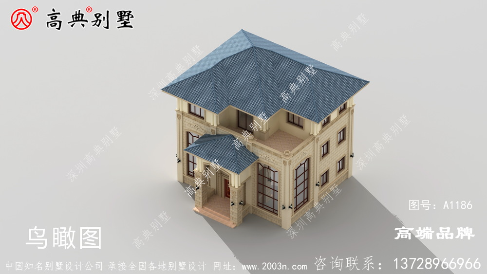 双复式三层户型别墅对人口增加的家庭有更多的灵活性