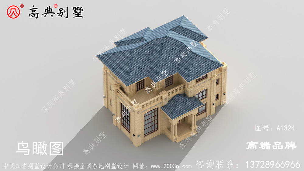 让你一见就心动的三层欧式别墅，美观大气