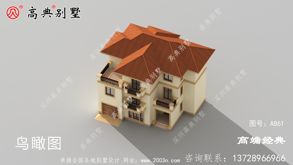 屋顶的线条设计搭配效果非常协调，排雨落叶方便