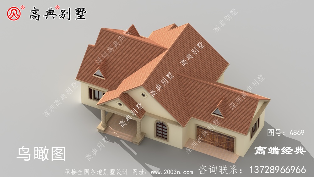 下面这款两层别墅，网友们的评价:这是为年轻人量身定做的！
