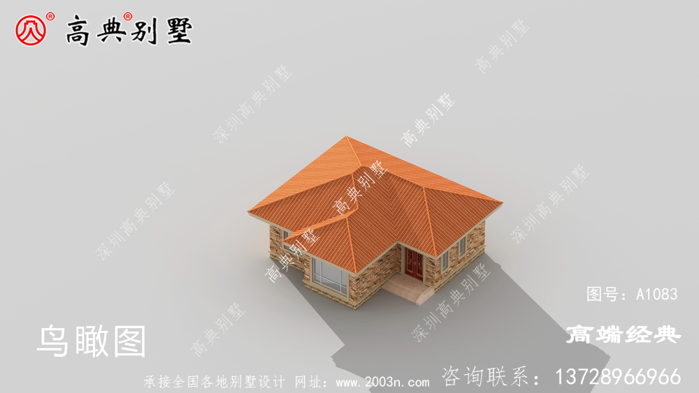 欧式自建房设计图，户型美观，空间布局合理。