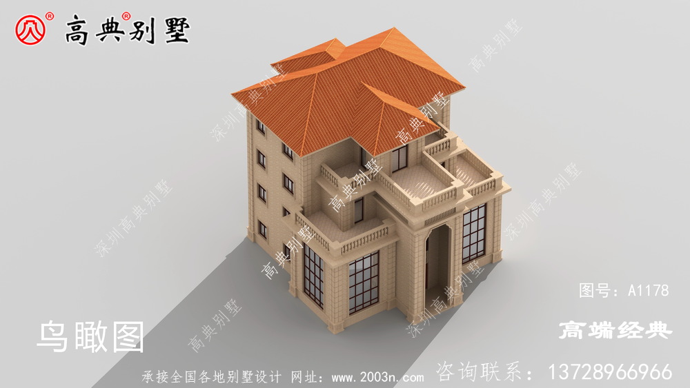 这座别墅，外观美观，布局好。还有什么可挑剔的？
