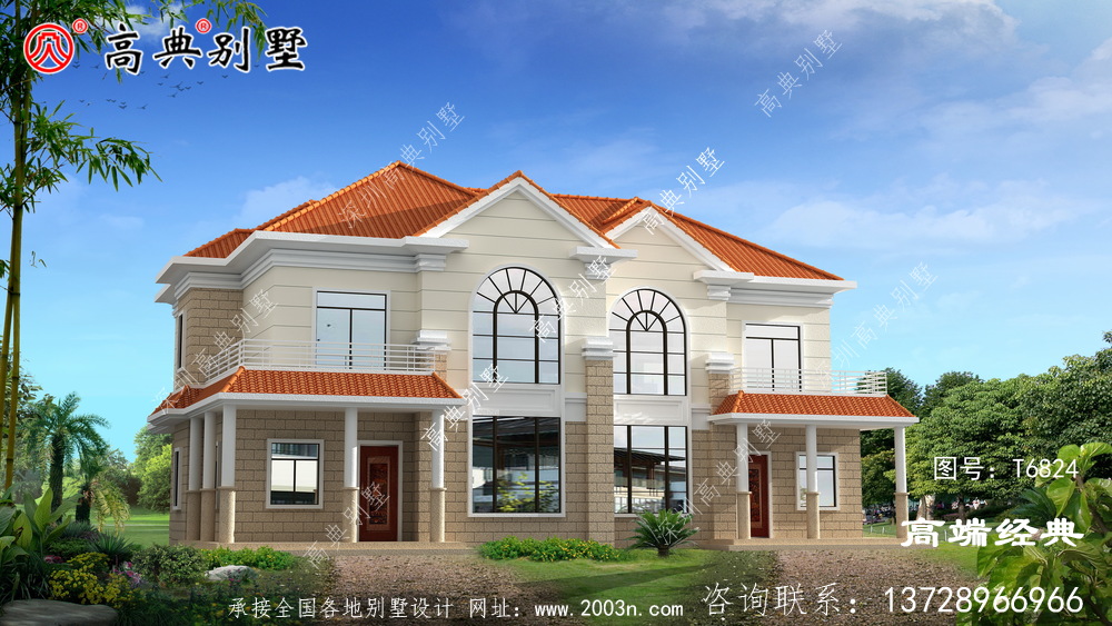 视觉效果舒适，四面开窗，居住更加舒适