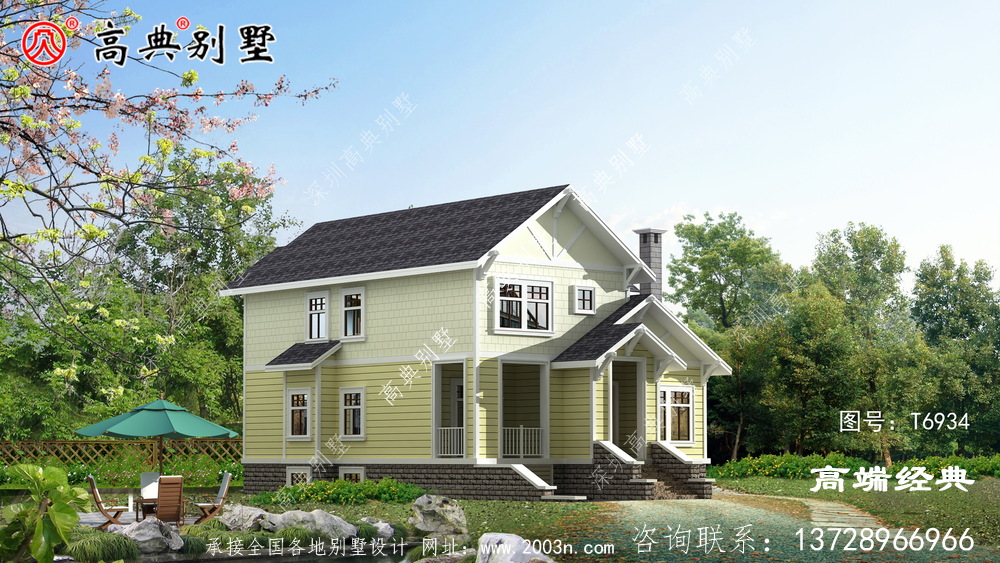 典型的新美式风格，内敛朴素的气质不言而喻