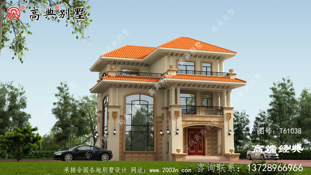 乡村自建房风格可谓丰富多彩，栋栋精致