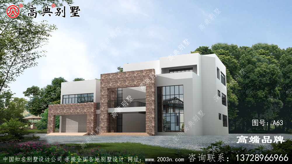符合农村居住生活的现代风格别墅是怎么样的呢？一起来看看
