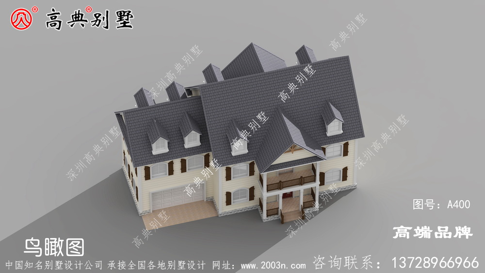 乡村两层自建别墅设计图，耐看又实用，建房首选
